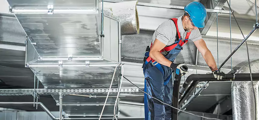 Precise Air Duct Vent Installation in University